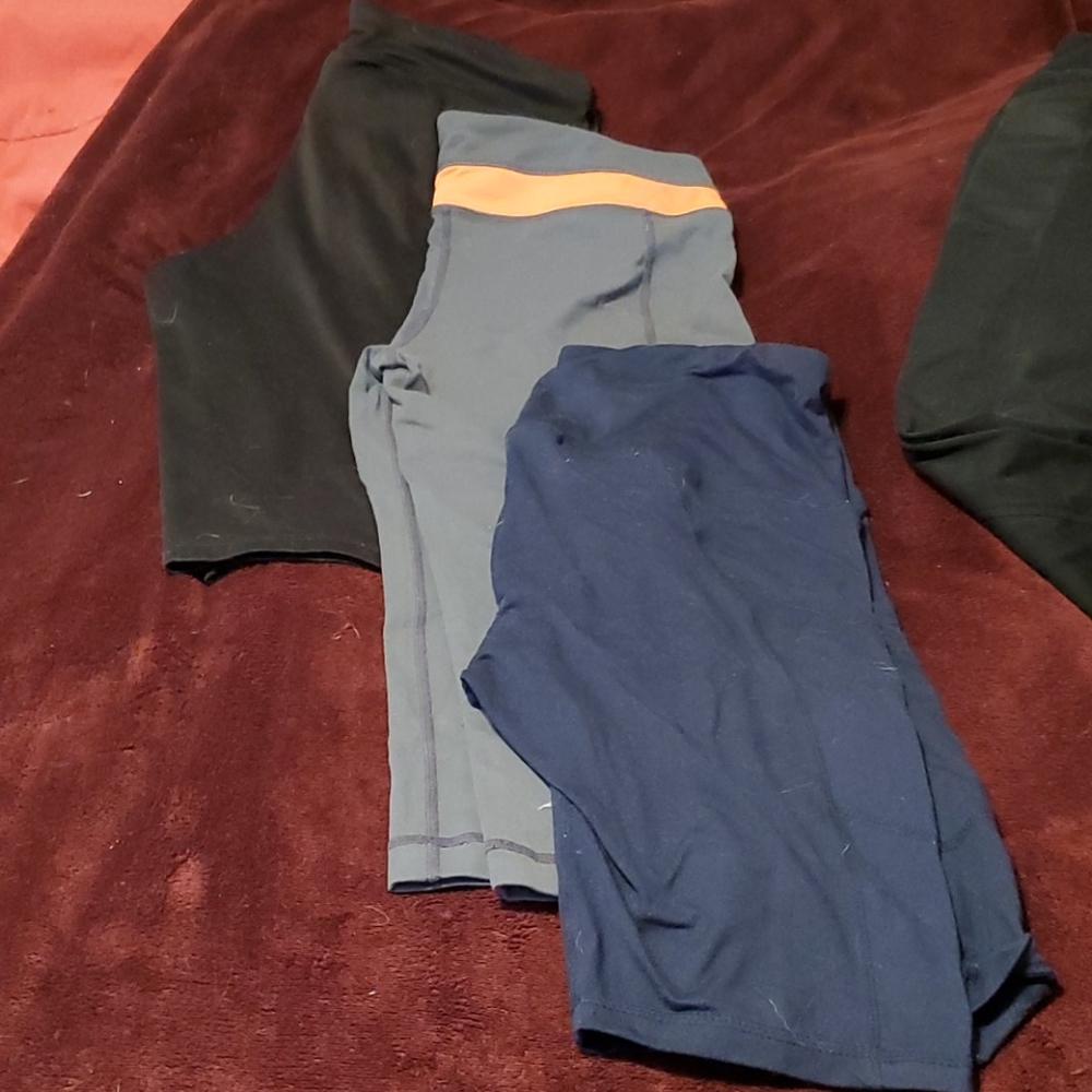 BUNDLE if three pair of exercise shorts